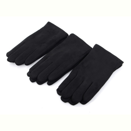 Перчатки RuBi F02М замш black