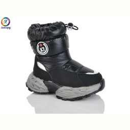 Дутики Леопард B11 black