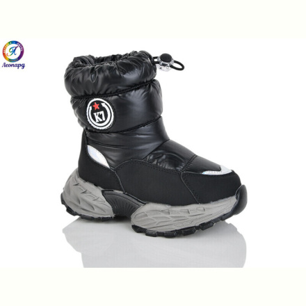 Дутики Леопард B11 black