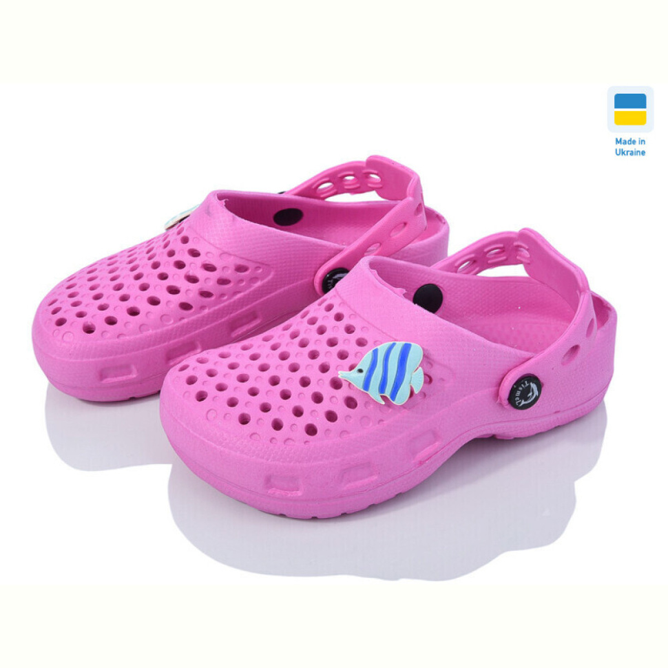 Кроксы Alex 10-11 рожевий