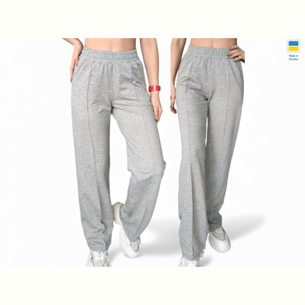 Спортивные брюки Sport style 10048 св.сірий
