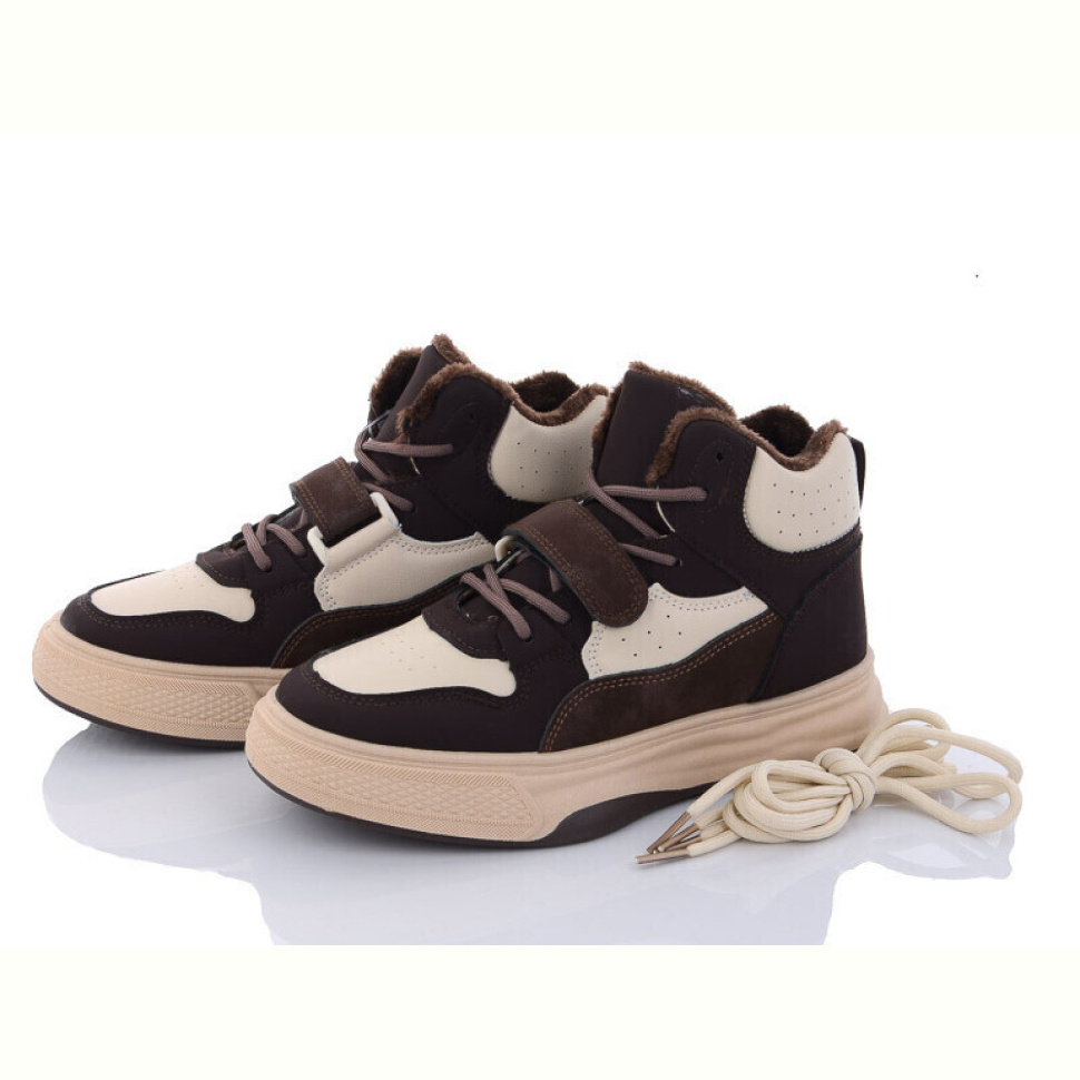 Кроссовки Violeta 178-39 khaki-brown