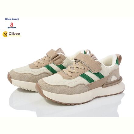 Кроссовки Clibee-Doremi EC282 khaki-rice