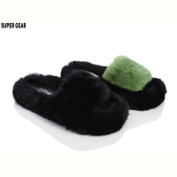 Тапки Super Gear PV323-19 bl-green mix