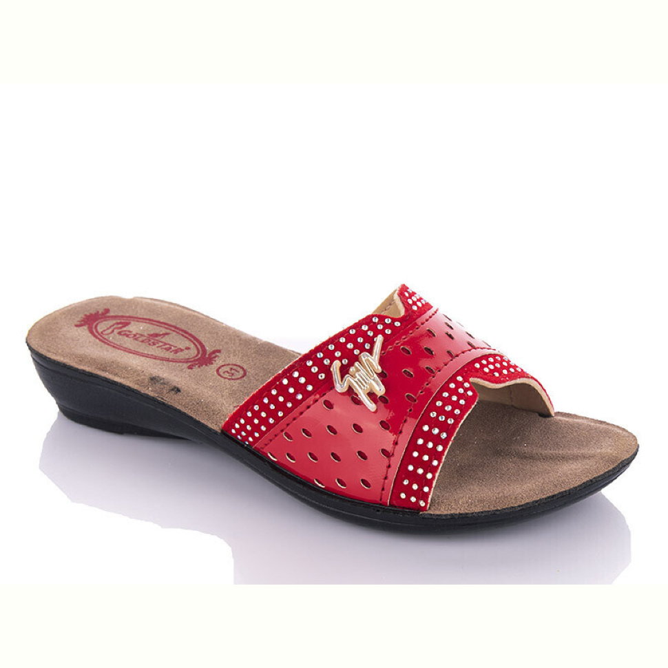 Шлепки DeMur K26-810 red (30-35)