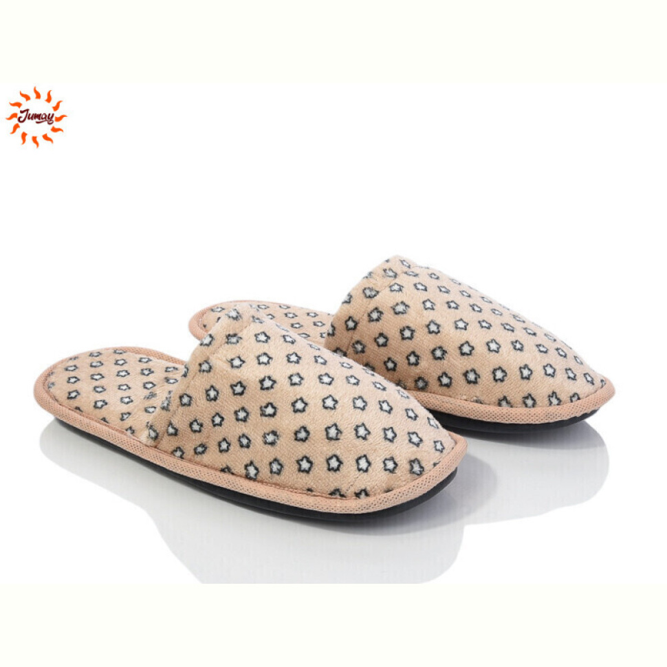 Тапки Jumay Капці жін зірка беж Тапки Jumay Капці жін зірка беж