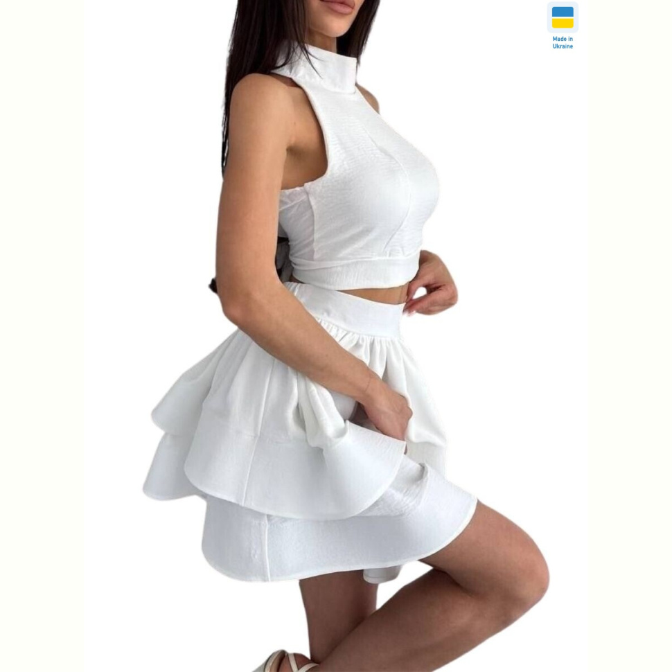 Костюм Akulova 361 білий