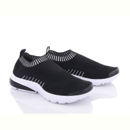 Кроссовки Violeta 24-109 black-white