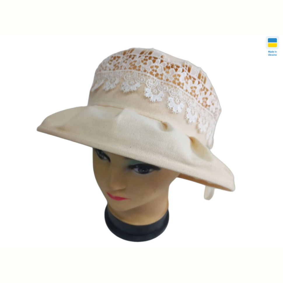 Шляпа Mabi 0903 бежевий
